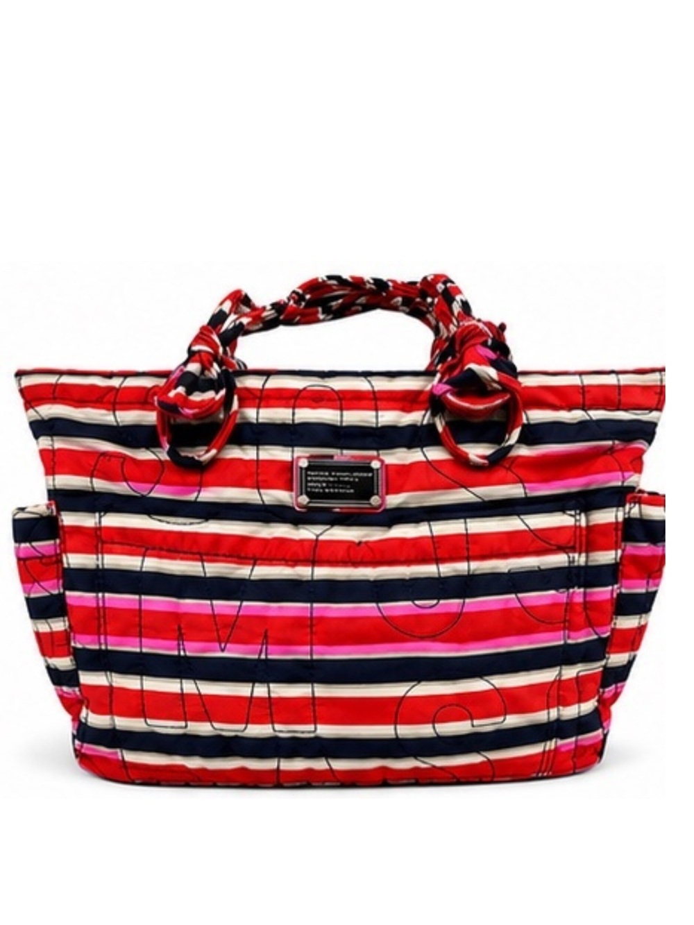 MARC BY MARC JACOBS Standard Supply Workwear Striped Quilted Tote Bag